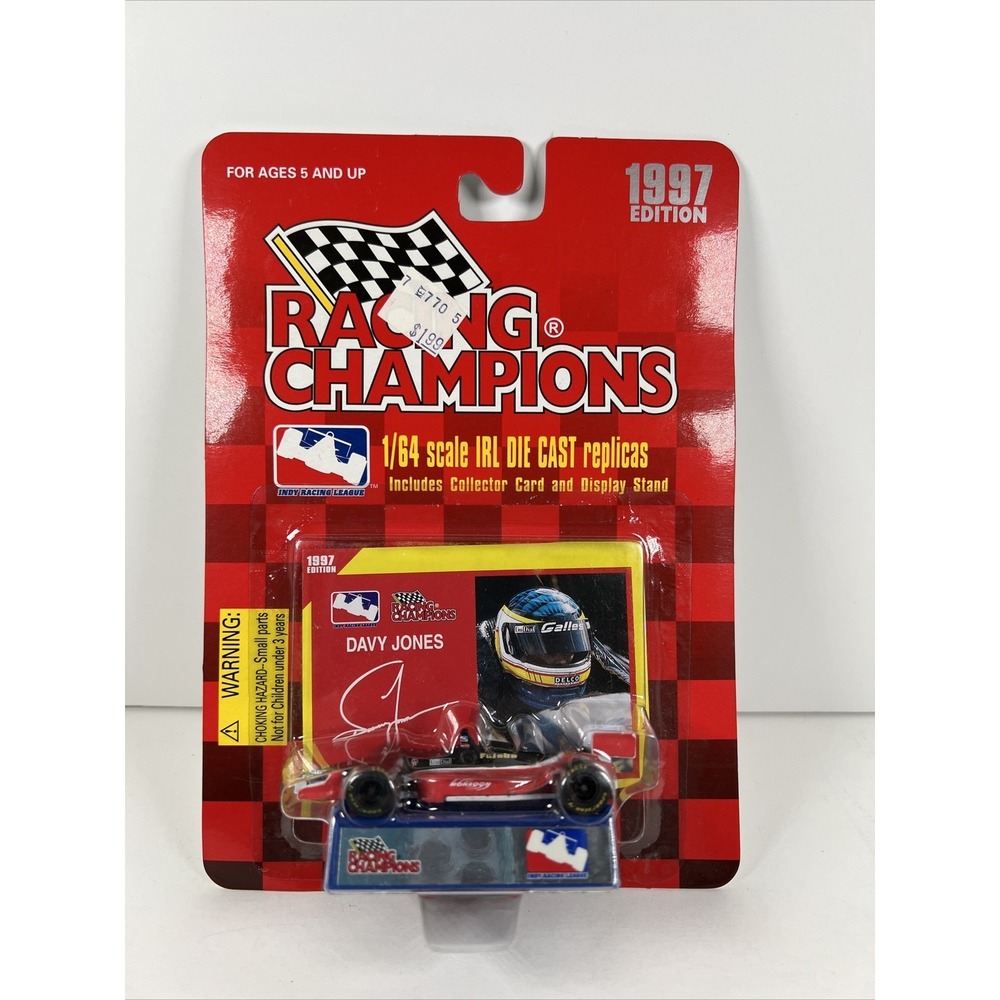 Racing‎ Champions 1997 Davy Jones #4 Monsoon Galles Racing IRL 1:64 Scale New